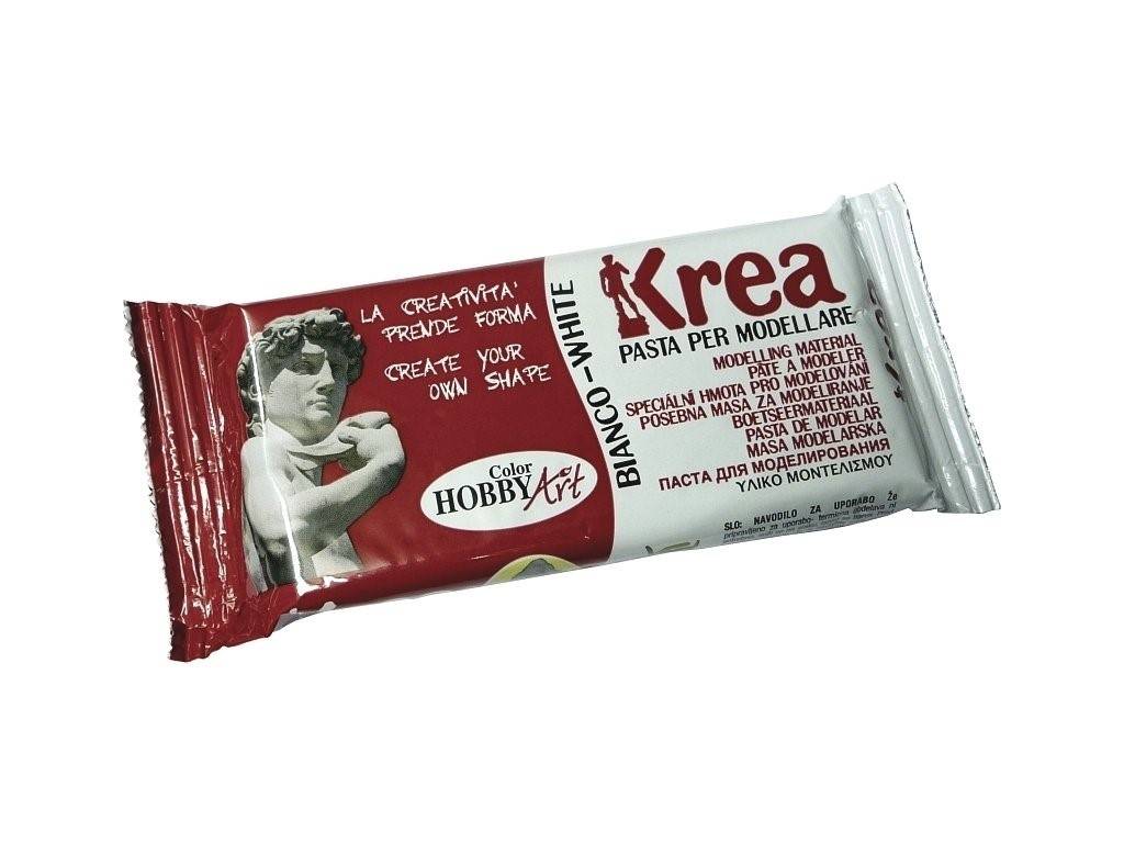 Krea samotvrdnoucí hmota (500g): Bílá 500g (610)