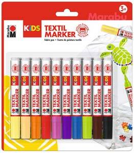 Popisovače na textil 10ks