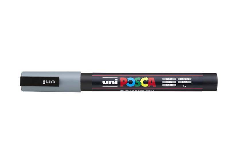 Akrylový fix Posca PC-3M (jednolivě): Grey