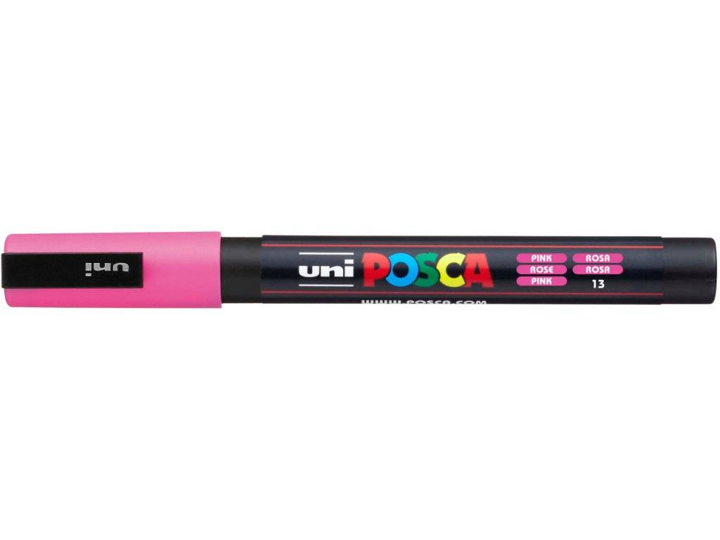 Akrylový fix Posca PC-3M (jednolivě): Pink