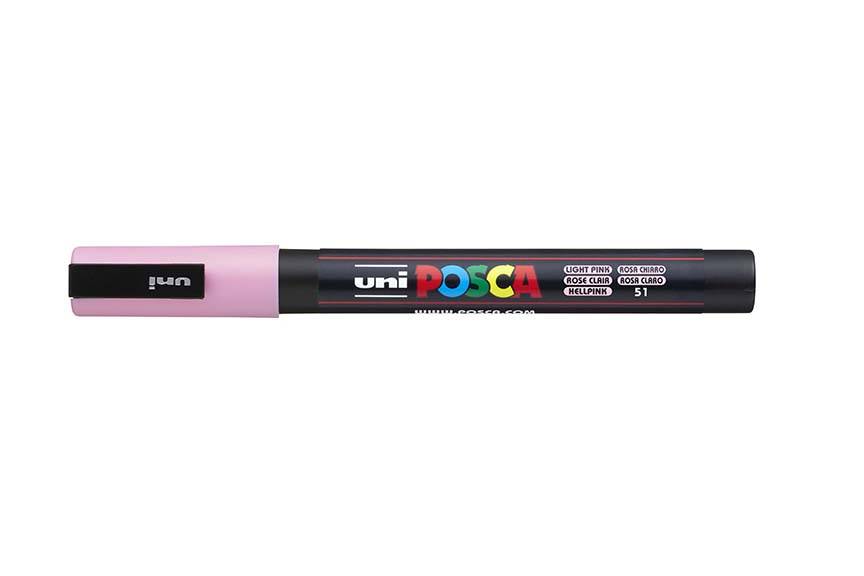 Akrylový fix Posca PC-3M (jednolivě): Light Pink