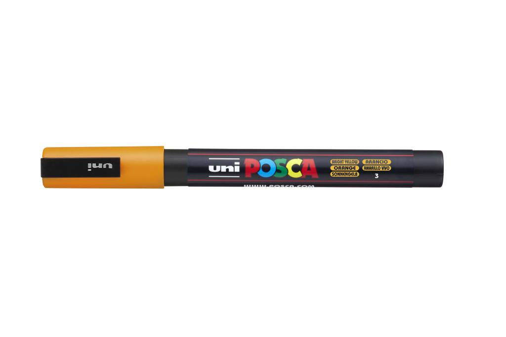 Akrylový fix Posca PC-3M (jednolivě): Bright Yellow