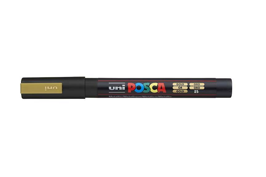 Akrylový fix Posca PC-3M (jednolivě): Gold