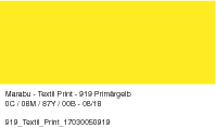 Barva na textil Marabu Textil Print 100ml: 919 Žlutá - Textil print (100ml)