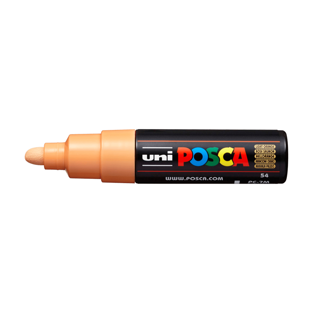 Akrylový fix Posca PC-7M (jednolivě): Light Orange