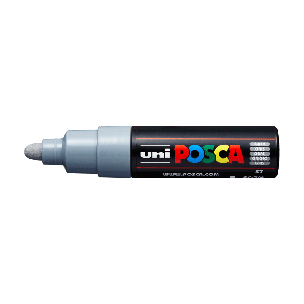 Akrylový fix Posca PC-7M (jednolivě): Grey