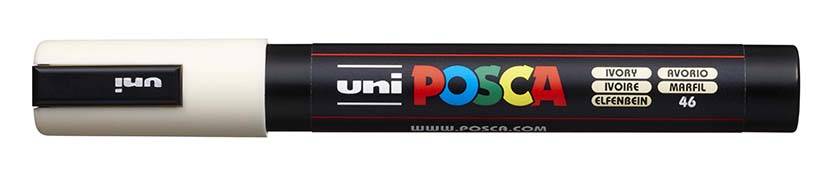 Akrylový fix Posca PC-5M (jednolivě): Ivory