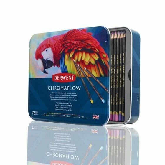 Pastelky Derwent Chromaflow 72ks