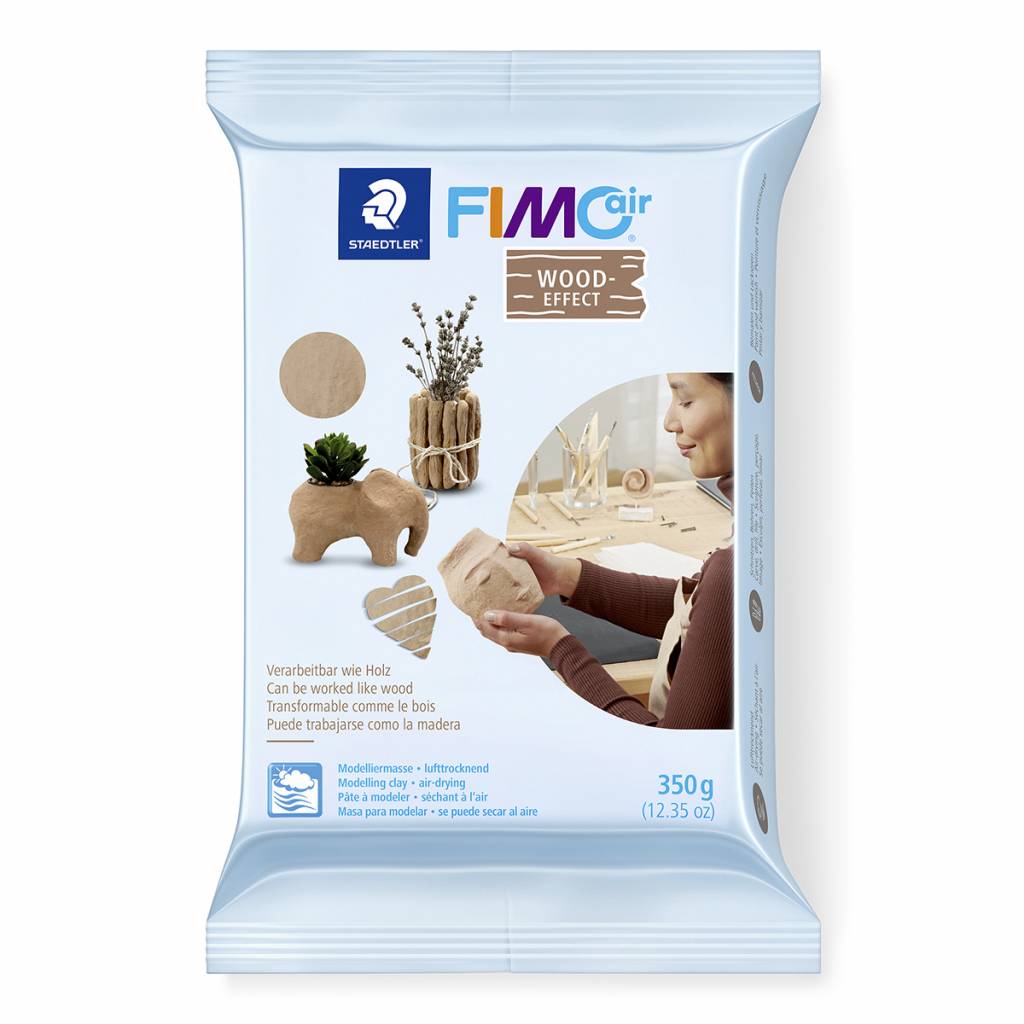 SAMOTVRDNOUCÍ HMOTA FIMO AIR 350g: Dřevo efekt