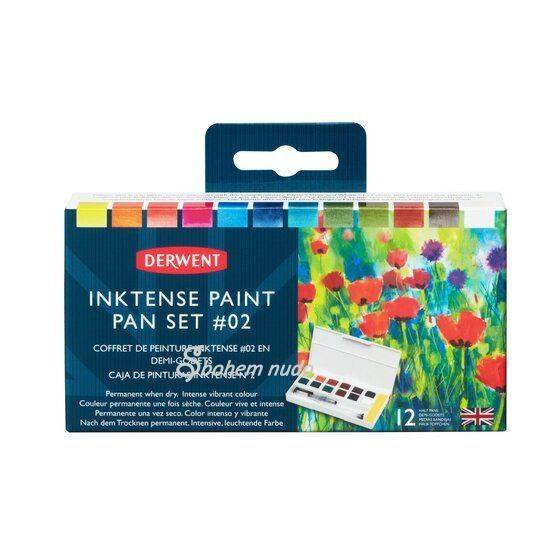 Akvarelové barvy Derwent Inktense Paint