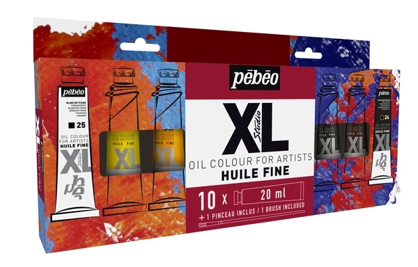 Sada olejových barev Studio XL 10x20ml