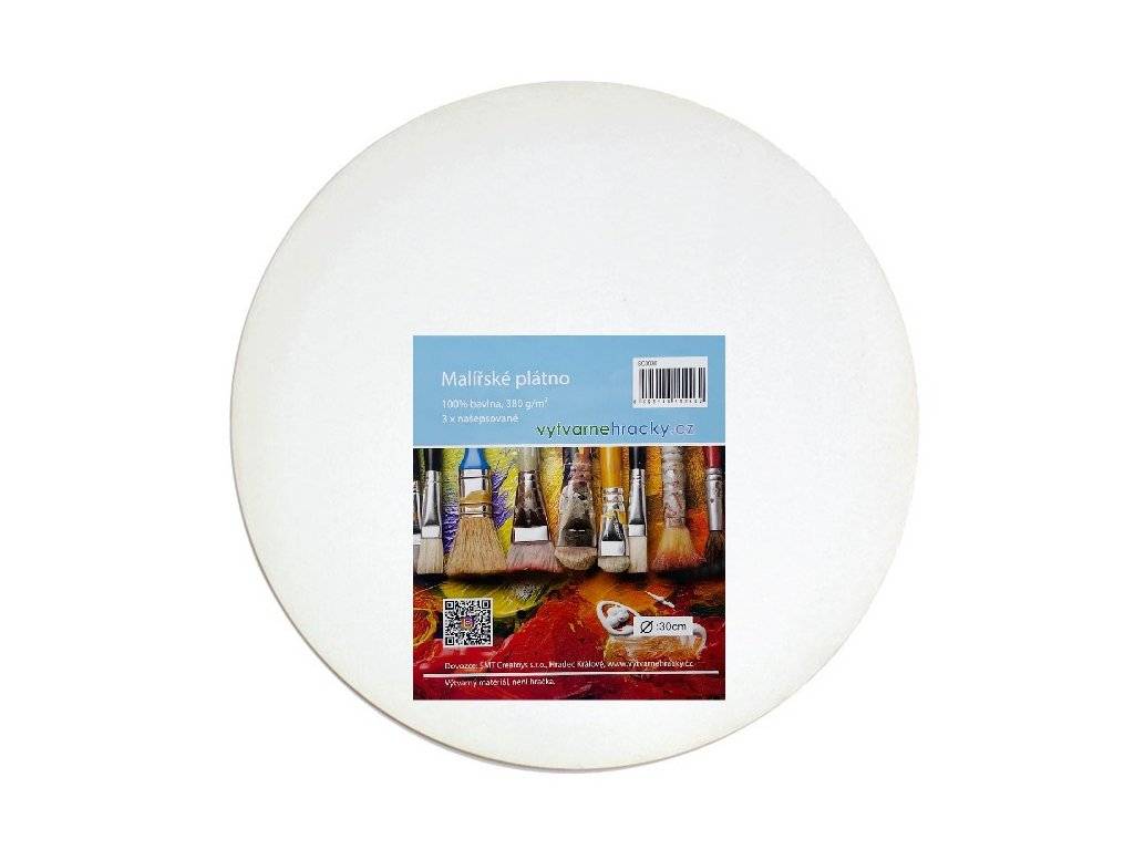 Plátno kulaté průměr 30 cm