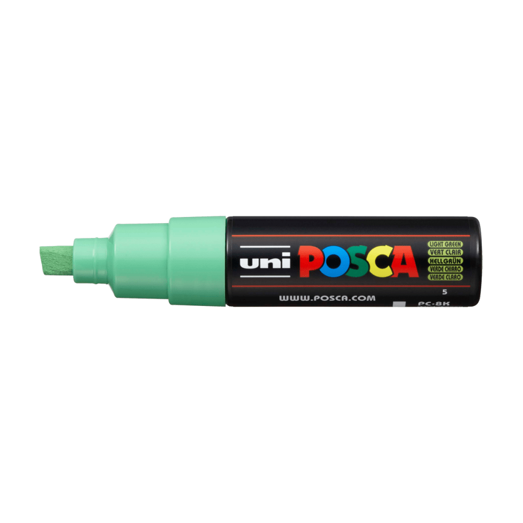 Akrylový fix Posca PC-8K: Light Green