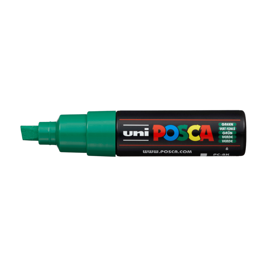 Akrylový fix Posca PC-8K: Green