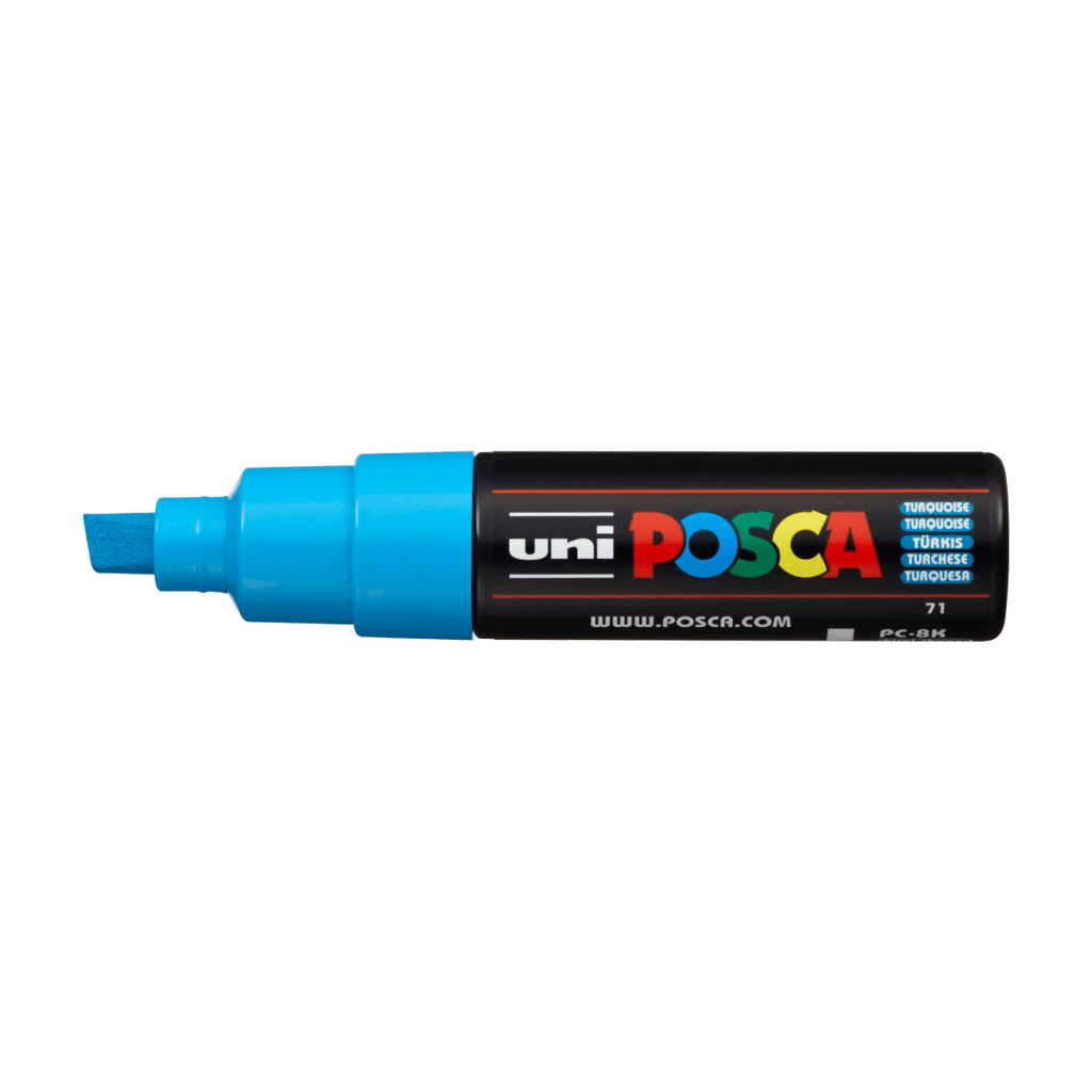 Akrylový fix Posca PC-8K: Turquoise