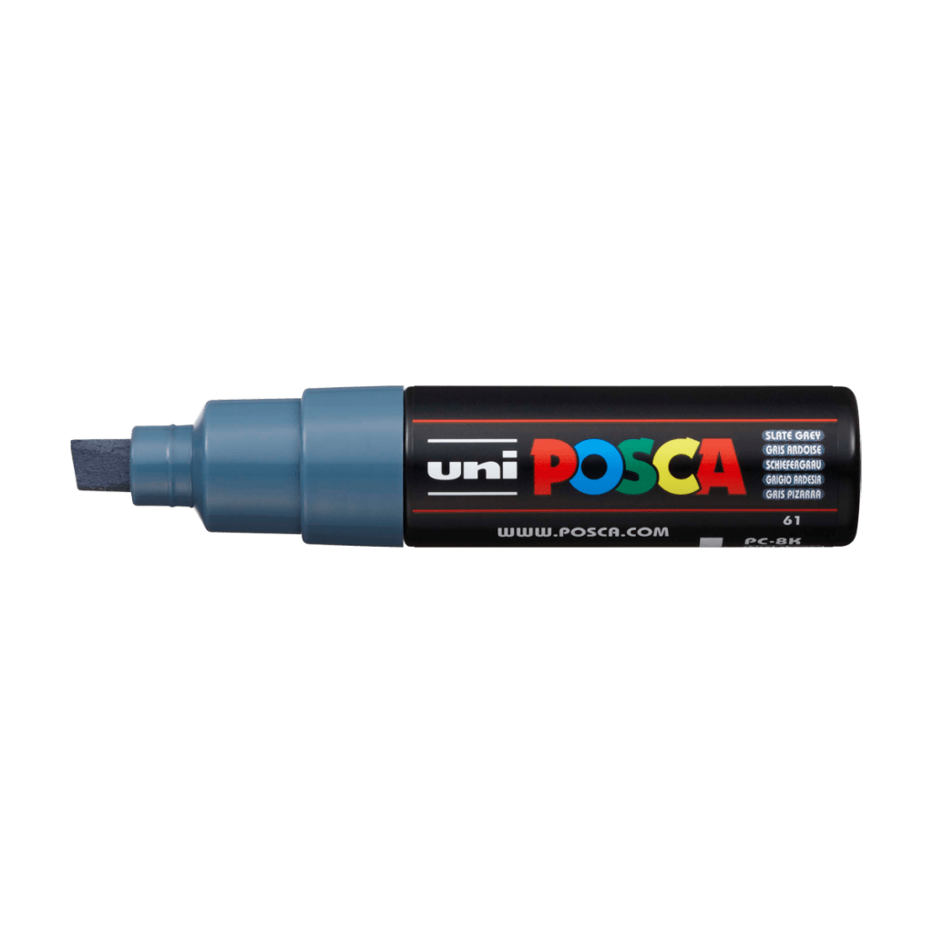 Akrylový fix Posca PC-8K: Slate Grey