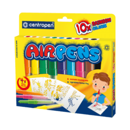 Foukací fixy AirPens - sada 10ks: Foukací fixy - RAINBOW