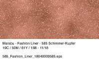 Barva ve spreji na tmavý textil Fashion Shimmer 100ml: 585 Měděná - Fashion Shimmer (100ml)