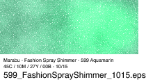 Barva ve spreji na tmavý textil Fashion Shimmer 100ml: 599 Akvamarín - Fashion Shimmer (100ml)