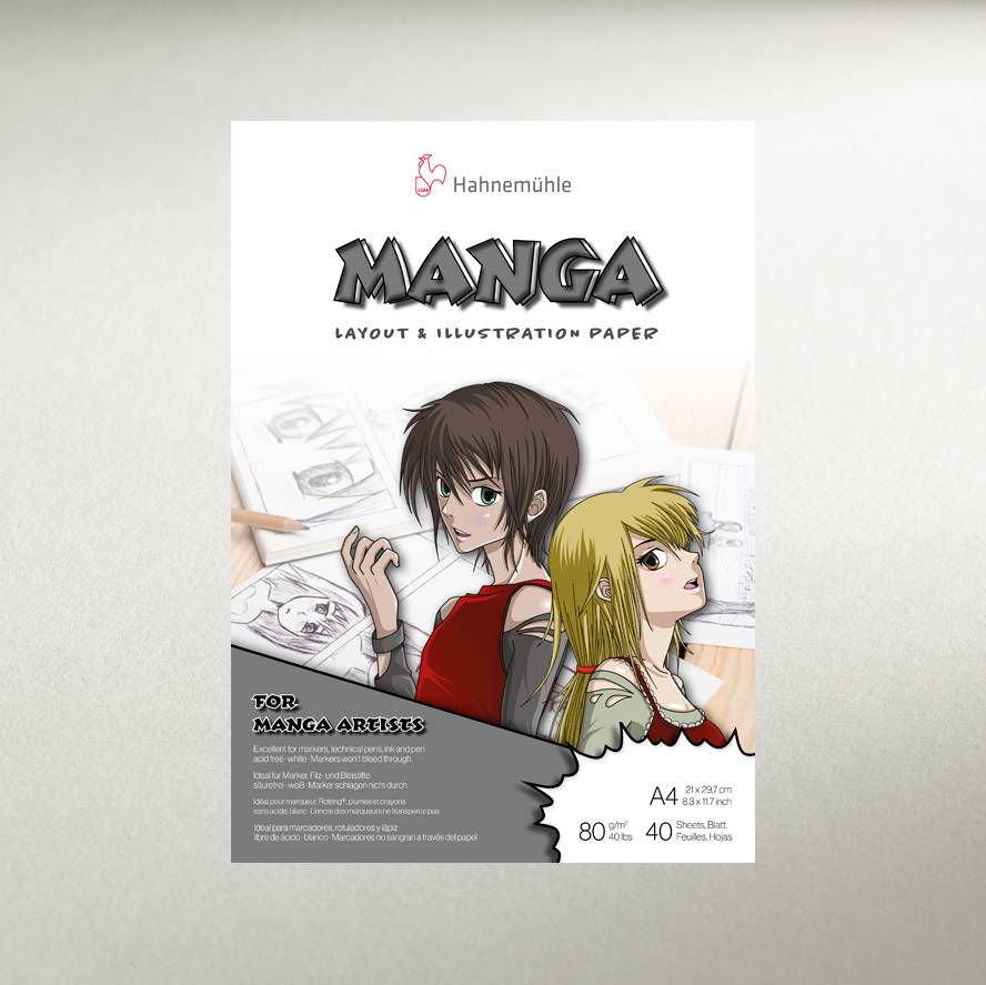 Manga blok A4