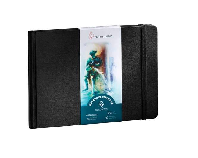 Watercolour Book 100% Cotton A6 - na šířku