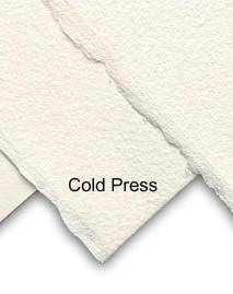 Akvarelový papír 56x76cm 300g/m2: Akvarel. papír - za studena lisovaný (Cold pressed 10627150)