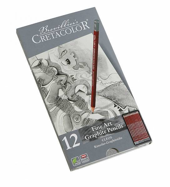 Sada grafitových tužek Cleos 12ks