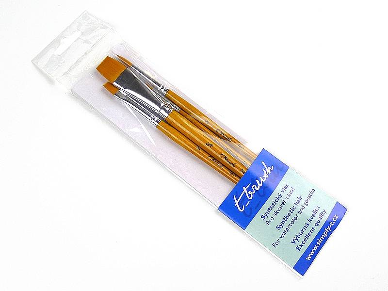 Sada štětců t-brush 4ks (č.01)