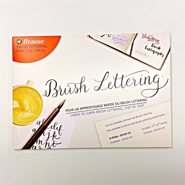 Předlohy pro psaní Brush Lettering