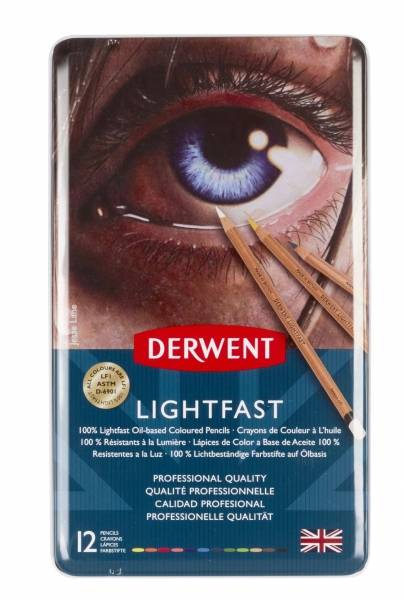 Lightfast olejové pastelky 12ks