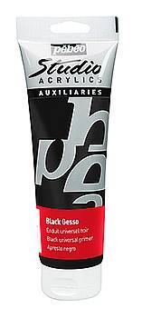 Gesso univerzální šeps černý 250ml