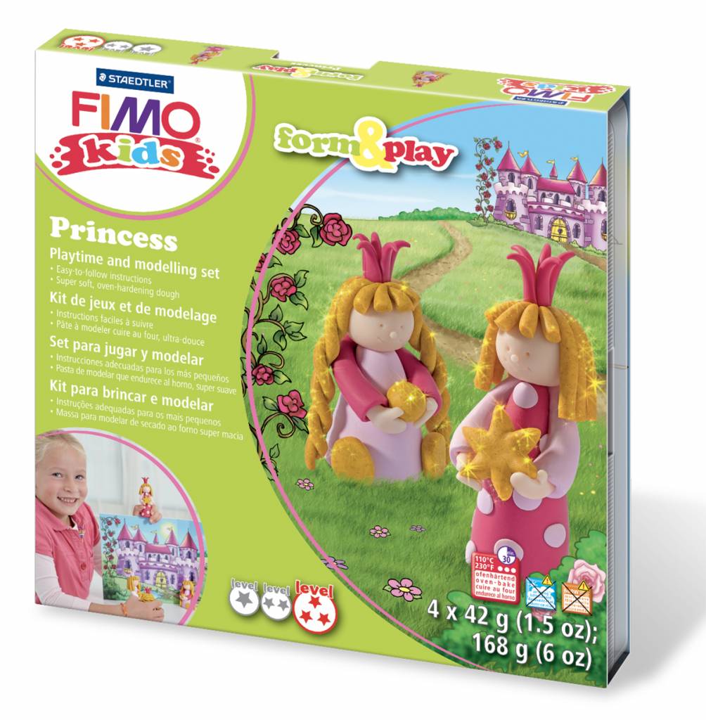 Sady Fimo KIDS Staedtler: Princezny - Sada Fimo Kids