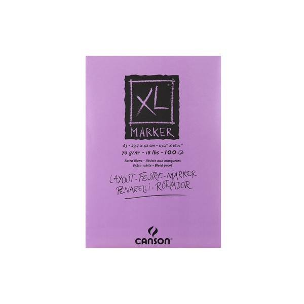 XL Marker blok A3 lepený