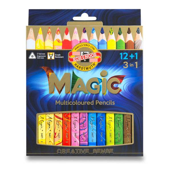 Pastelky Magic 12+1