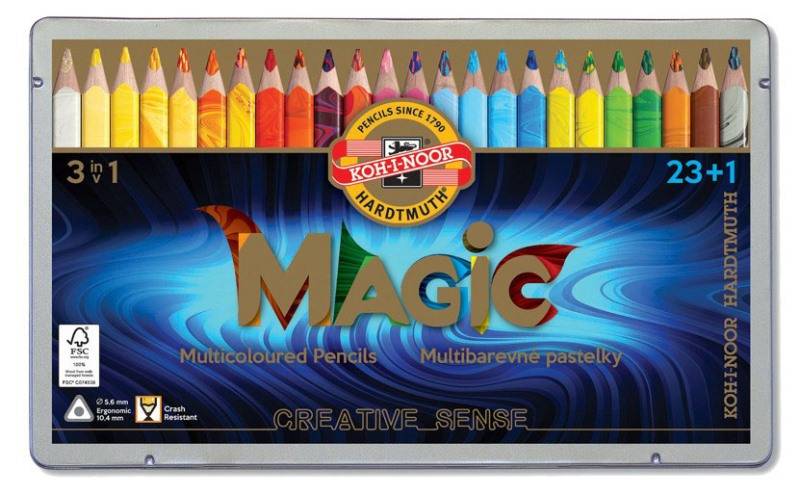 Pastelky Magic 23+1