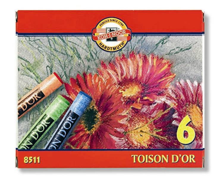 Prašné křídy TOISON D´OR - 6KS