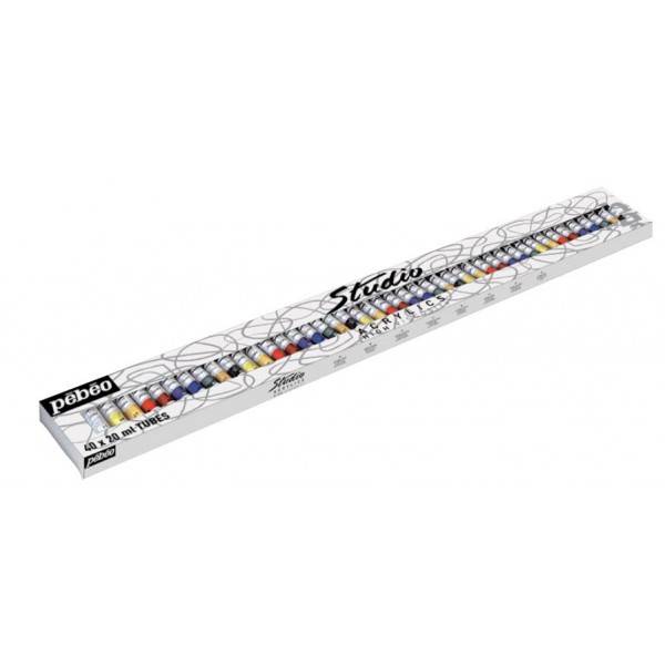 Akrylové barvy sada 40x20ml