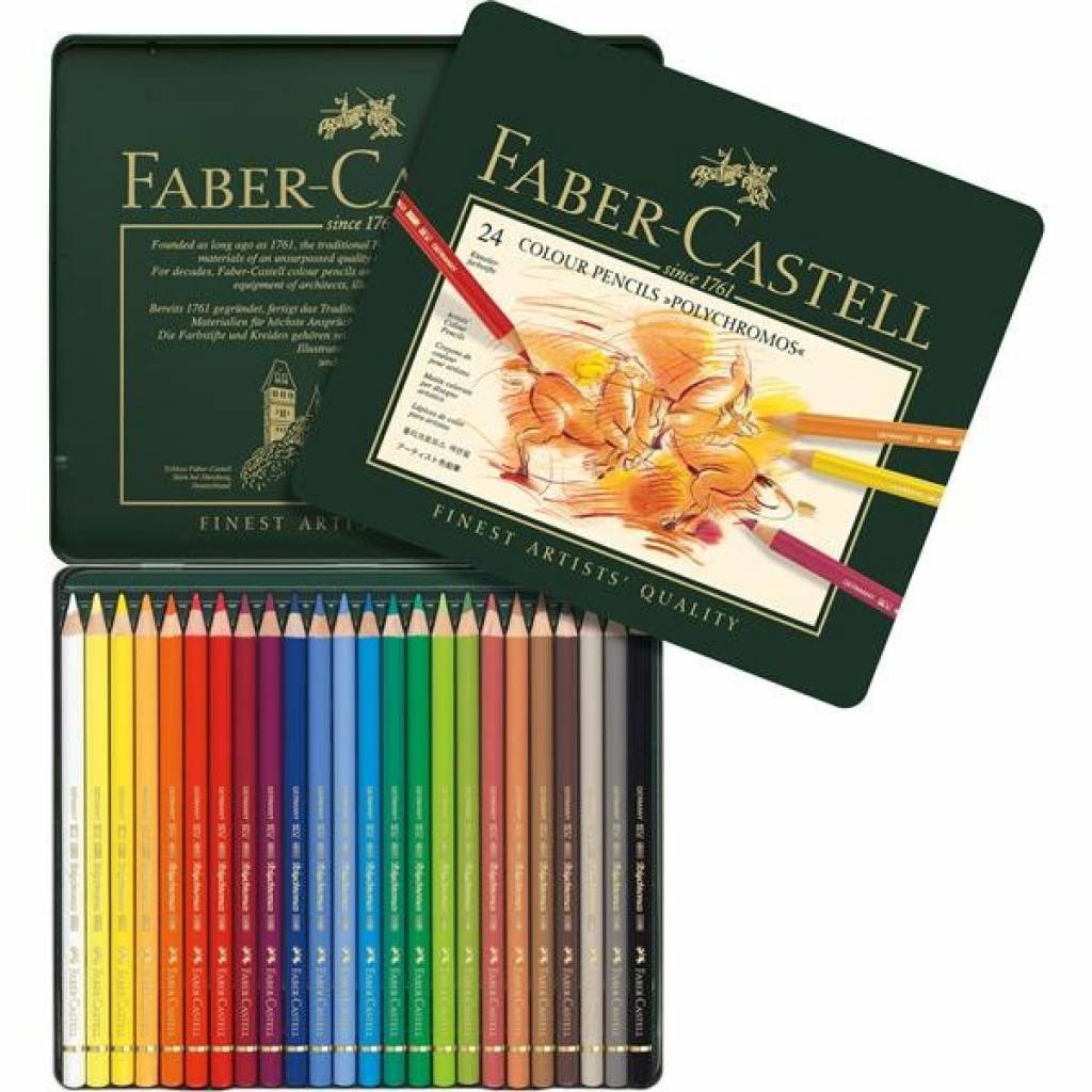 Pastelky Polychromos 24ks
