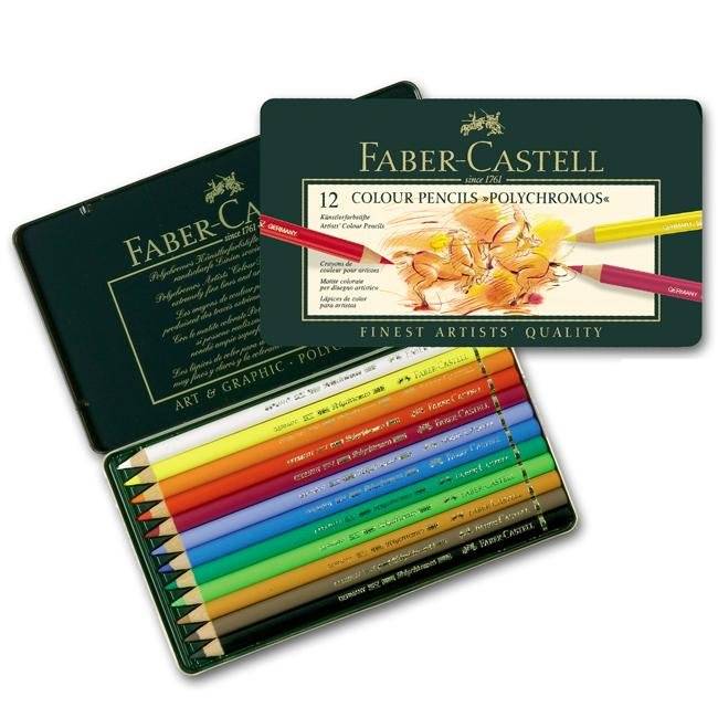 Pastelky Polychromos 12ks
