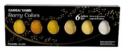 Gansai Tambi Starry Colors - sada 6ks