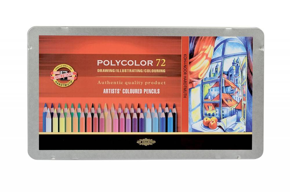 Pastelky Polycolor 72ks