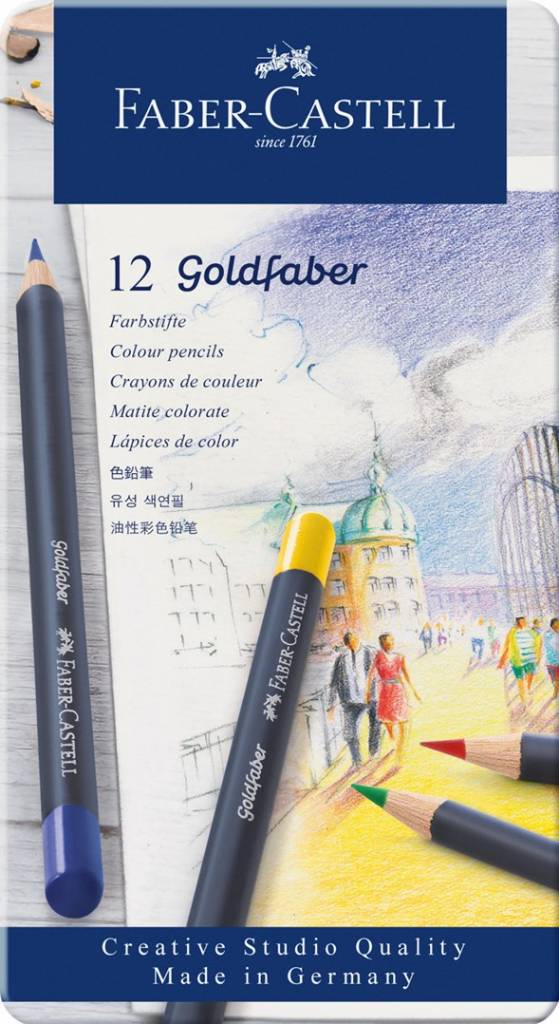 Pastelky Goldfaber 12ks