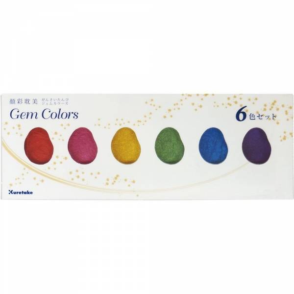 Gansai Tambi Gem Colors - sada 6ks