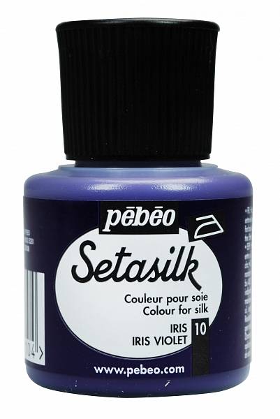 Barvy na hedvábí Pébéo SETASILK (45ml)