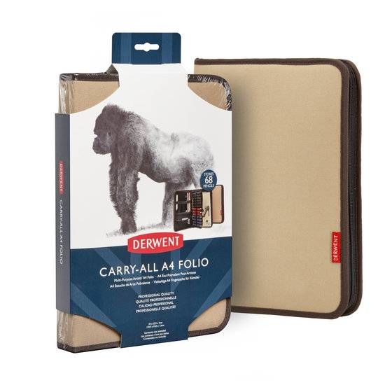 Pouzdro Carry-All Folio A4 hnědé